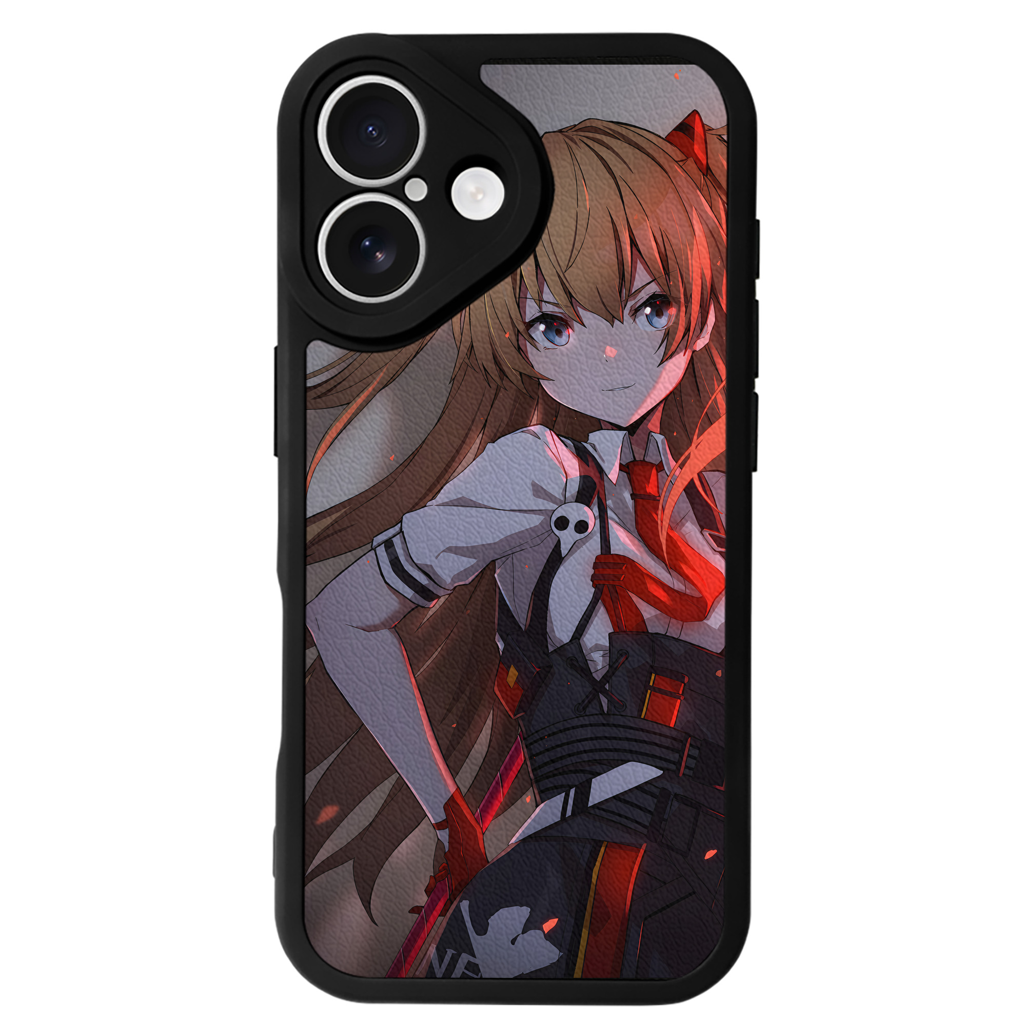 （画像用） EVA 新世紀エヴァンゲリオン 【iPhone 16シリーズ対応】シリコンスマホケース（レザー調） 材質：シリコン